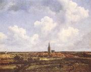 Landscape with Church and Village Jacob van Ruisdael